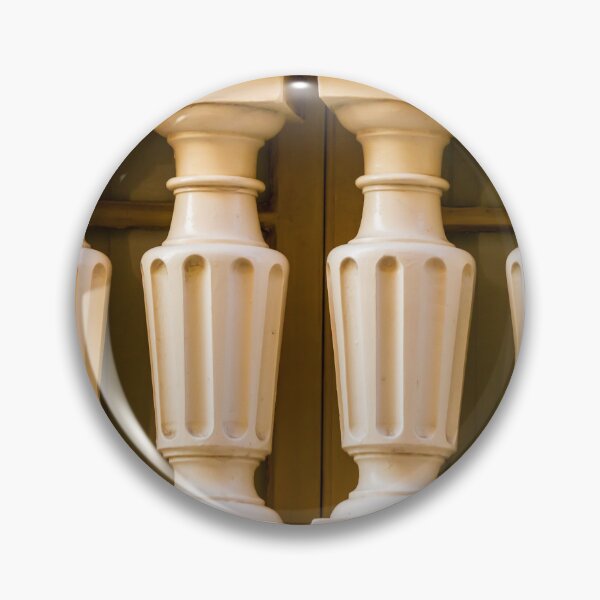 Item preview, Classical Balustrade With Four Beige Plaster Balusters Showing Symmetry And Architectural Detail designed and sold by Nmallia.