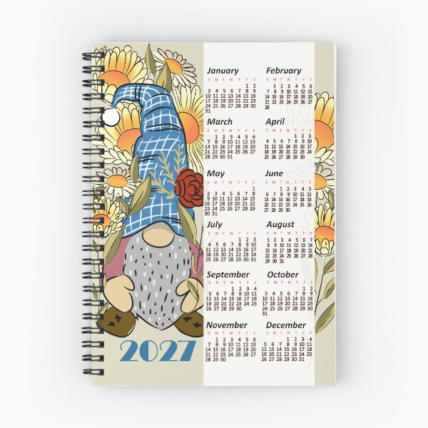 Item preview, Gnomo del calendario 2027 designed and sold by PerlaDesignArt.