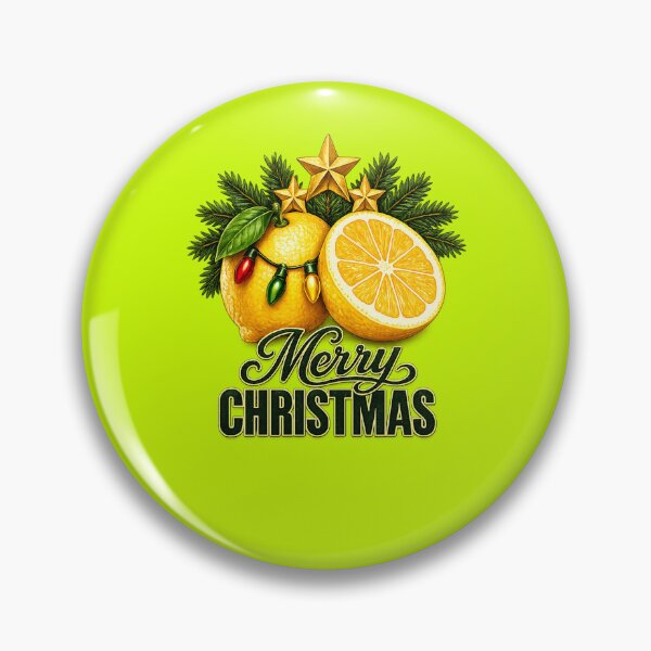 Item preview, Luxury Merry Christmas Lemon Christmas Tree Leaves designed and sold by annenambiro.