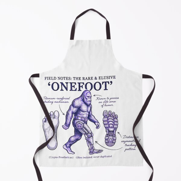 Item preview, Onefoot Prosthetic Leg Amputee Recovery Purple Bigfoot Monster T-Shirt designed and sold by pawsome purrfect.