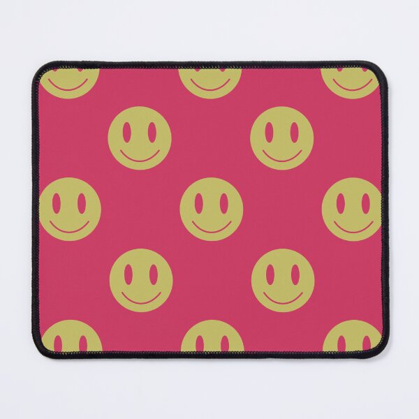 Item preview, Green Smiley Faces Pattern designed and sold by The Innocent Ghost Project.
