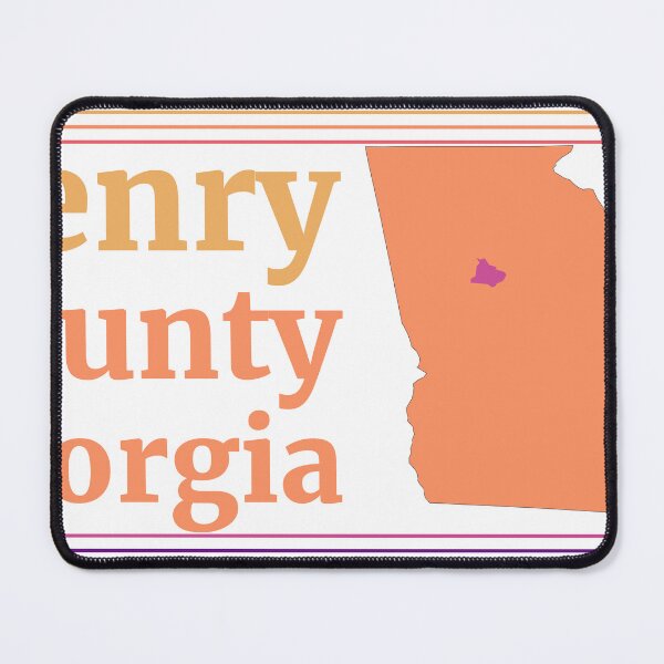 Item preview, Henry County Georgia Highlighted on State Map designed and sold by TheIconSmith.