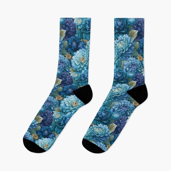 Item preview, Edgy Dahlias Floral - Tropical Flower Pattern  - Valentine Gifts For Boyfriend designed and sold by RoyalStarsPatts.