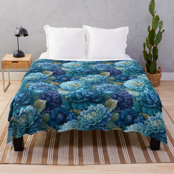 Item preview, Edgy Dahlias Floral - Tropical Flower Pattern - Valentine Gifts For Boyfriend designed and sold by RoyalStarsPatts.