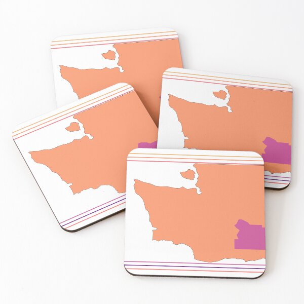 Item preview, Yakima County Washington Highlighted on State Map designed and sold by TheIconSmith.