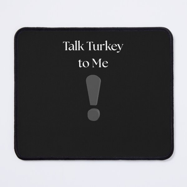 Item preview, Talk Turkey to Me – Funny Thanksgiving Quote | Cute Minimalist Holiday Design designed and sold by InterPL.