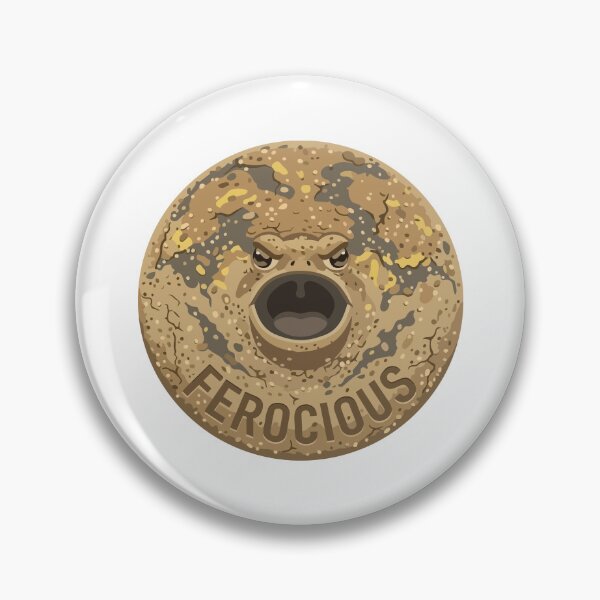 Item preview, Ferocious Desert Rain Frog Angry Meme designed and sold by Arc2020.