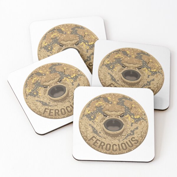 Item preview, Ferocious Desert Rain Frog Angry Meme designed and sold by Arc2020.
