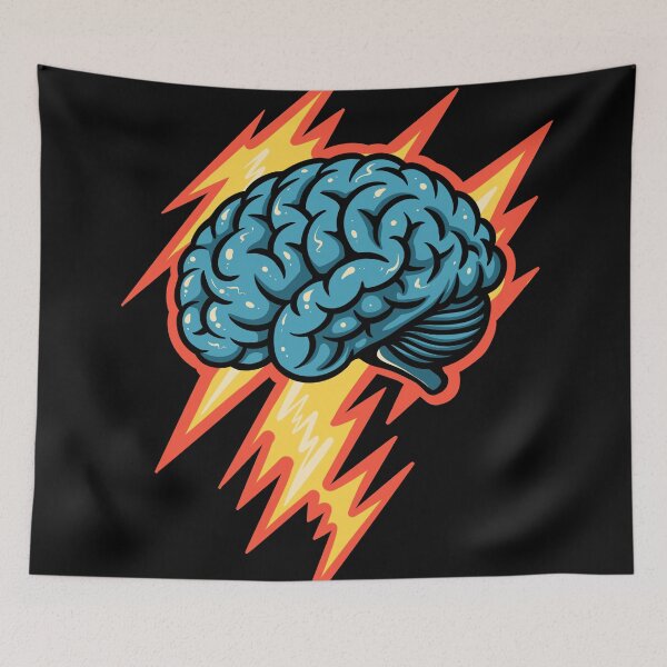 Item preview, Brainstorm Cloud T-shirt designed and sold by phsycartwork.