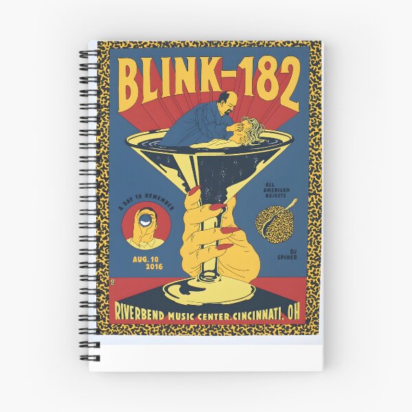 Item preview, Blink 182 Original Custom Vintage Music Poster Wall Art designed and sold by Cool Robot Bro..