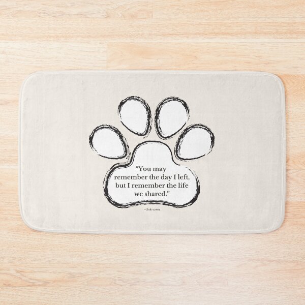 Item preview, Dog Memorial Gift, You May Remember, Pet Loss Remembrance, Dog Loss Memorial - Quote Three designed and sold by AnimalVibes.