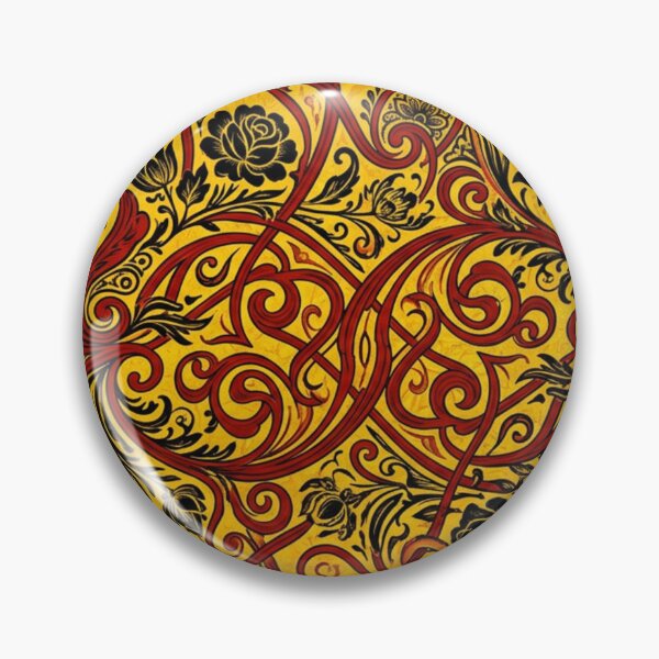 Item preview, Golden floral ornamentation designed and sold by Sigtrix.