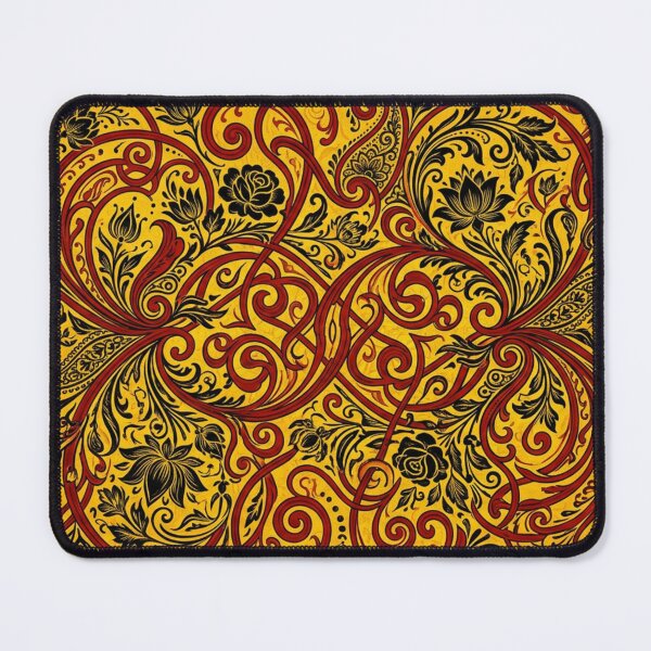 Item preview, Golden floral ornamentation designed and sold by Sigtrix.