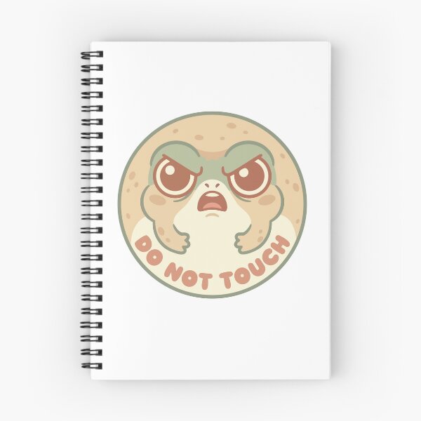 Item preview, Do Not Touch Desert Rain Frog Kawaii Dumpling designed and sold by Arc2020.
