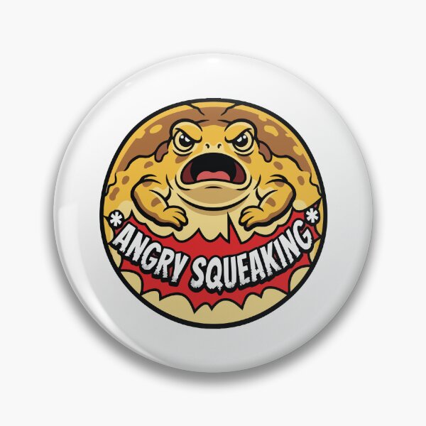 Item preview, Angry Squeaking Desert Rain Frog Comic Pop Art designed and sold by Arc2020.