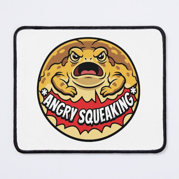 Item preview, Angry Squeaking Desert Rain Frog Comic Pop Art designed and sold by Arc2020.