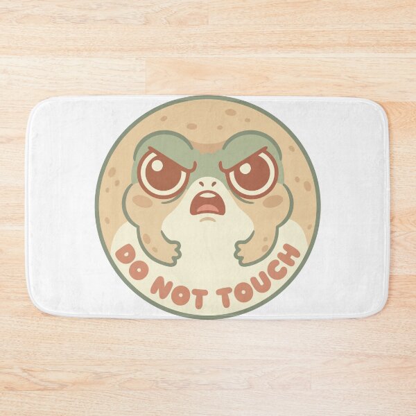 Item preview, Do Not Touch Desert Rain Frog Kawaii Dumpling designed and sold by Arc2020.
