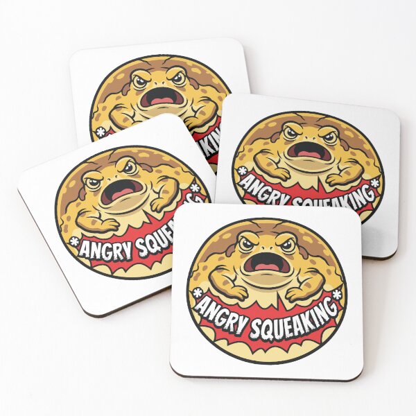 Item preview, Angry Squeaking Desert Rain Frog Comic Pop Art designed and sold by Arc2020.