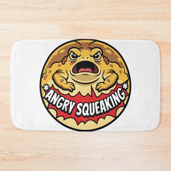 Item preview, Angry Squeaking Desert Rain Frog Comic Pop Art designed and sold by Arc2020.