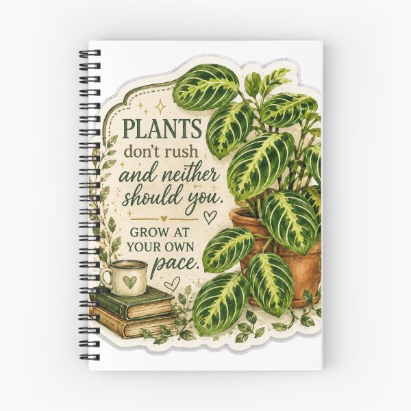 Item preview, Plants Don’t Rush  designed and sold by Petals and pearls.