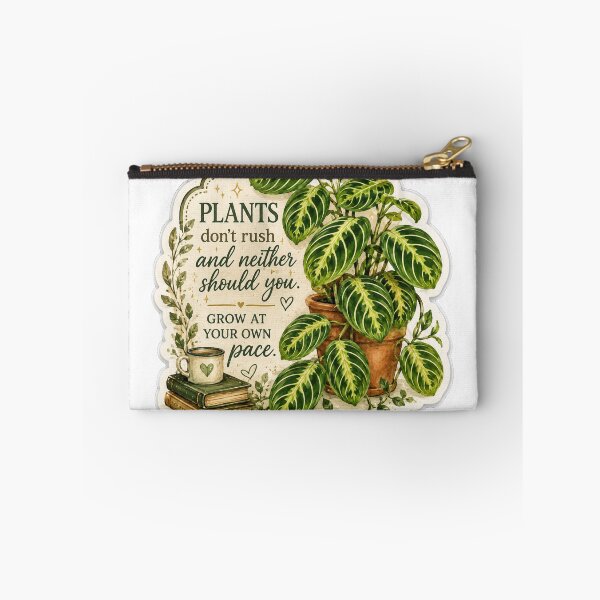 Item preview, Plants Don’t Rush  designed and sold by Petals and pearls.