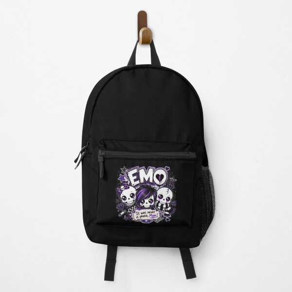 emo mini backpack HOKMAH Cute Y2K Daypacks, Grunge Backpack Ita Bag Aesthetic Trendy Itabag Bag Hiking Travel Backpac Daily Use (Black) Pentagram Mini Backpack