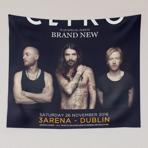 Item preview, Biffy Clyro Original Custom Vintage Music Poster Wall Art designed and sold by Cool Robot Bro..