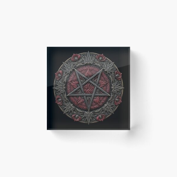 Item preview, Pentagram Reversed Satan's Fire designed and sold by darudcraft.