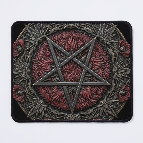Item preview, Pentagram Reversed Satan's Fire designed and sold by darudcraft.