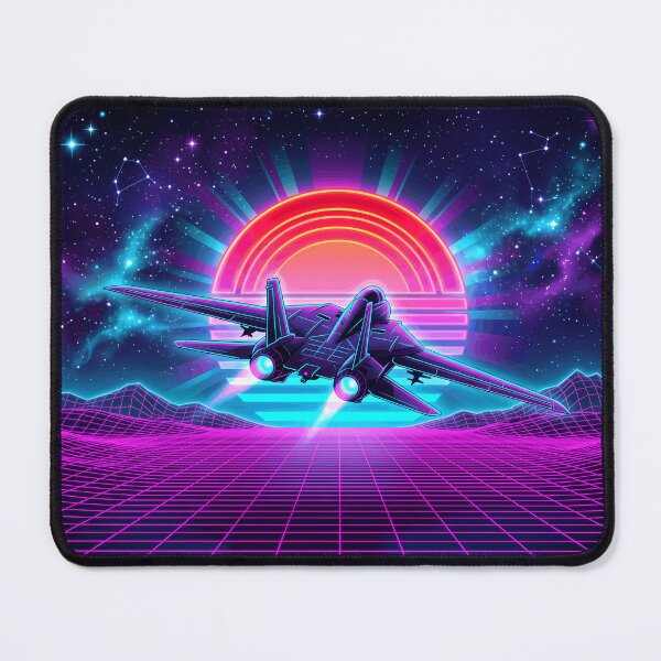 Item preview, Synthwave Fighter Jet designed and sold by Design-Illusi0n.
