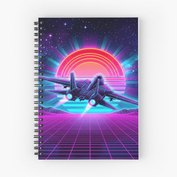 Item preview, Synthwave Fighter Jet designed and sold by Design-Illusi0n.