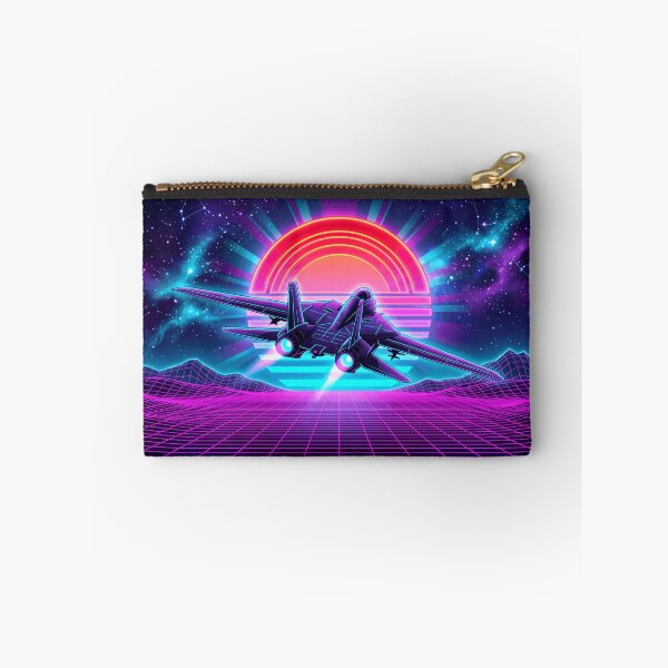 Item preview, Synthwave Fighter Jet designed and sold by Design-Illusi0n.