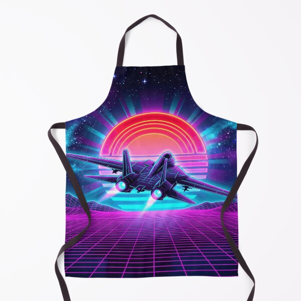 Item preview, Synthwave Fighter Jet designed and sold by Design-Illusi0n.