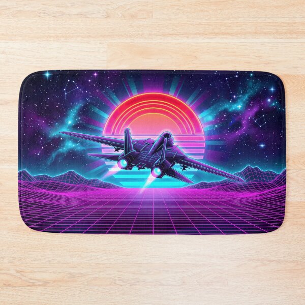 Item preview, Synthwave Fighter Jet designed and sold by Design-Illusi0n.