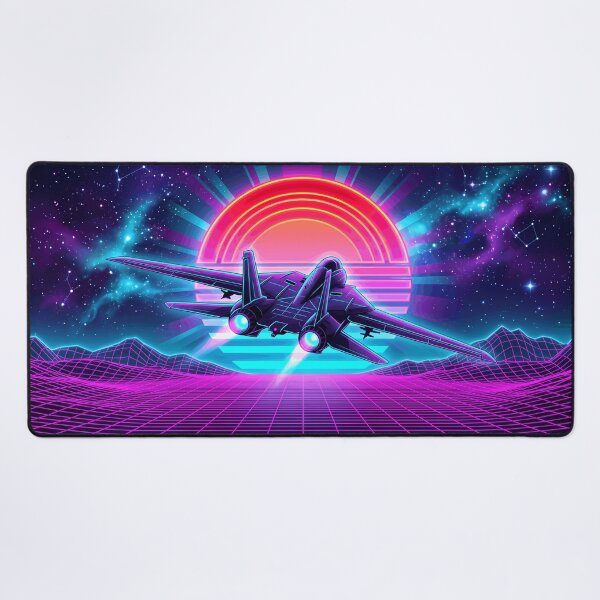 Item preview, Synthwave Fighter Jet designed and sold by Design-Illusi0n.