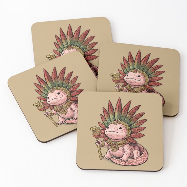 Item preview, Axolotl Warrior – Dance of Ancient Spirits designed and sold by iamdesigns14.