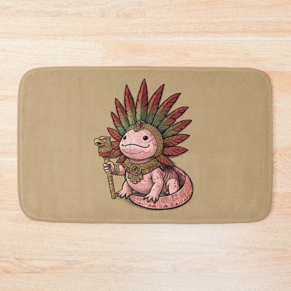 Item preview, Axolotl Warrior – Dance of Ancient Spirits designed and sold by iamdesigns14.