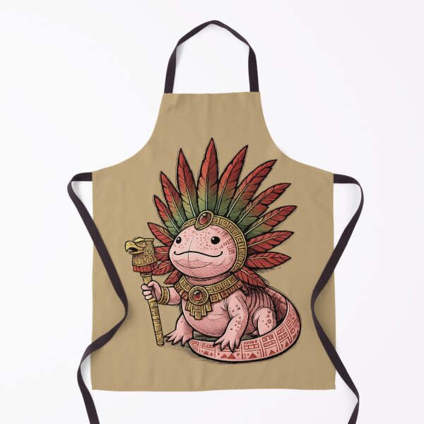 Item preview, Axolotl Warrior – Dance of Ancient Spirits designed and sold by iamdesigns14.
