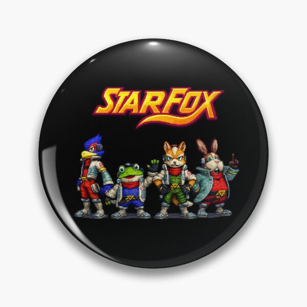 Item preview, Star Fox pixel art designed and sold by theacidrose.