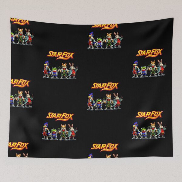 Item preview, Star Fox pixel art designed and sold by theacidrose.