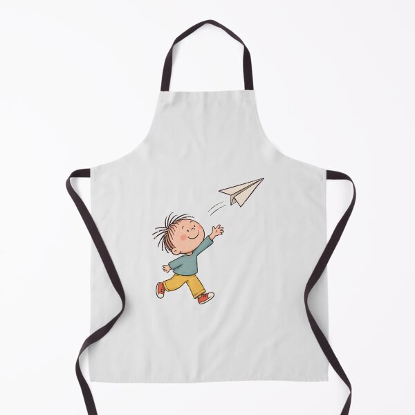Item preview, Cute Child Flying Paper Airplane Kids Adventure Design designed and sold by Nawi32.
