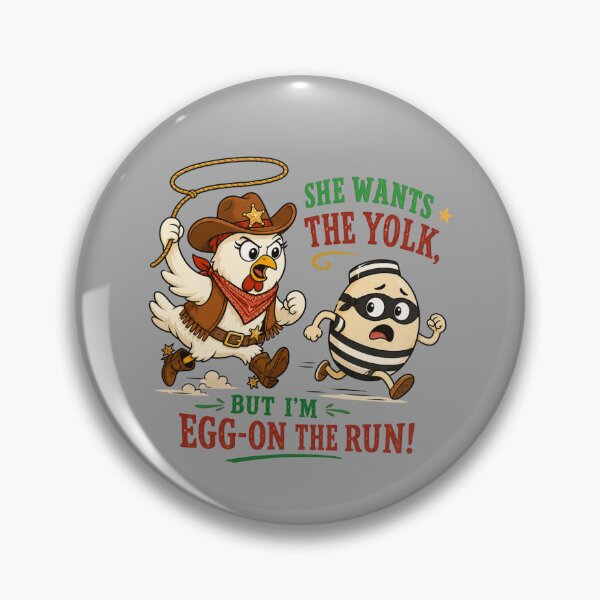 Item preview, The Great Eggscape – Funny Chicken & Egg Western designed and sold by Aimetoi.