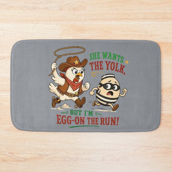 Item preview, The Great Eggscape – Funny Chicken & Egg Western designed and sold by Aimetoi.