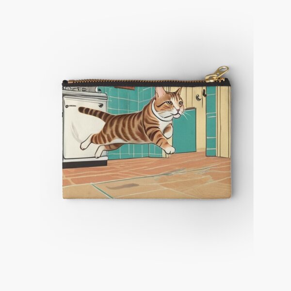 Item preview, Art - Stylized Feline Character, Interior Inspired by Saul Steinberg designed and sold by World-Pets.