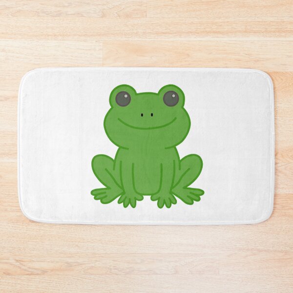 Item preview, Cute Green Frog Cartoon | Kawaii Frog Illustration designed and sold by muhammadkhafidh.