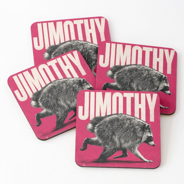 Item preview, Jimothy Raccoon - Viral Seattle Raccoon, Short Spine Syndrome Raccoon designed and sold by PatternFly.