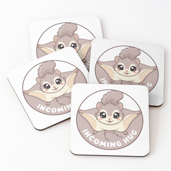 Item preview, Incoming Hug Japanese Dwarf Flying Squirrel Momonga Kawaii designed and sold by Arc2020.