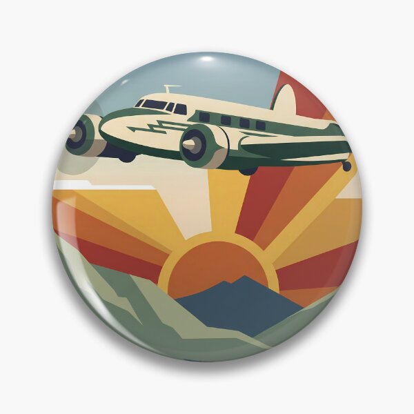 Artikelvorschau, Vintage Propellerflugzeug entworfen und verkauft von Design-Illusi0n.