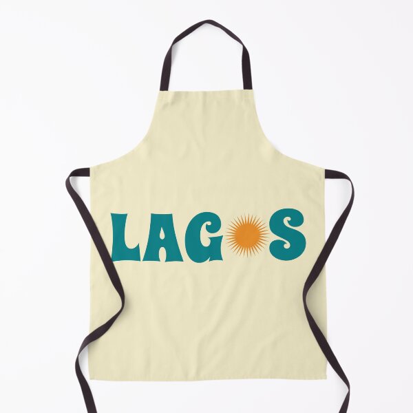 Item preview, Lagos Nigeria | Retro Groovy Sunny Travel Souvenir designed and sold by MammothArt.