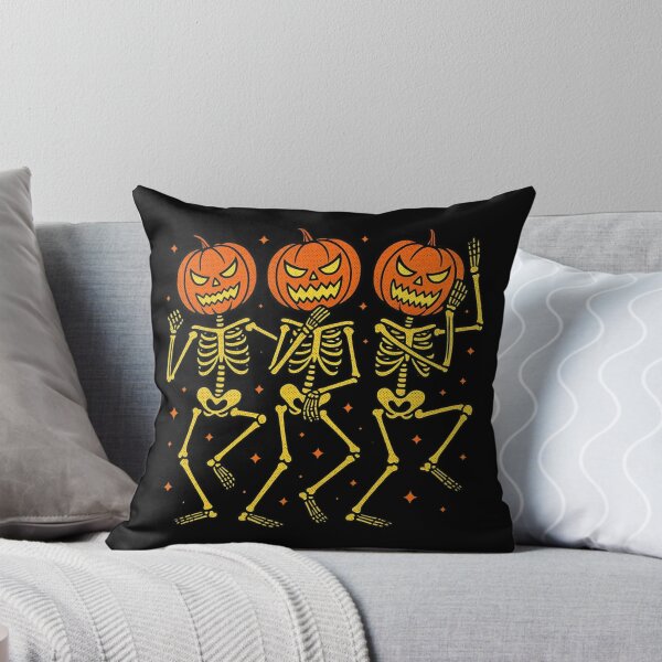 Item preview, Dancing Pumpkin Skeletons Halloween designed and sold by fernandmoonbeam.